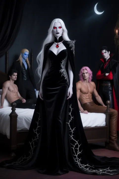 五人の吸血鬼の夫たち