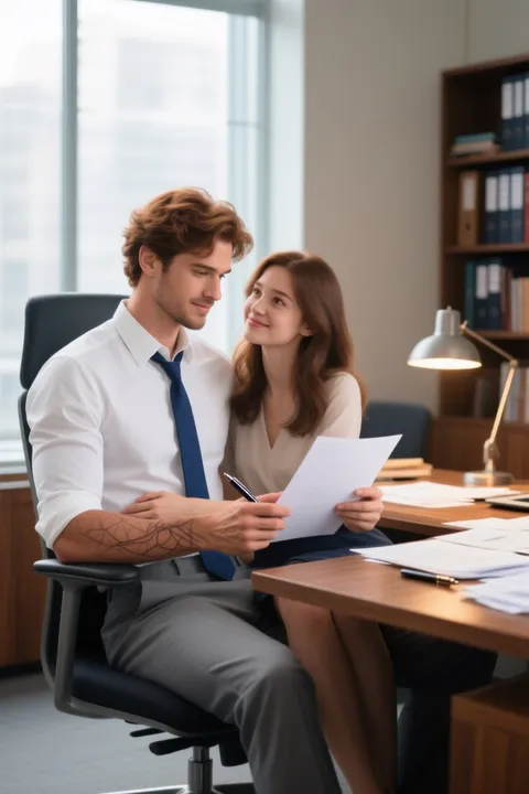 Zärtlicher CEO-Freund