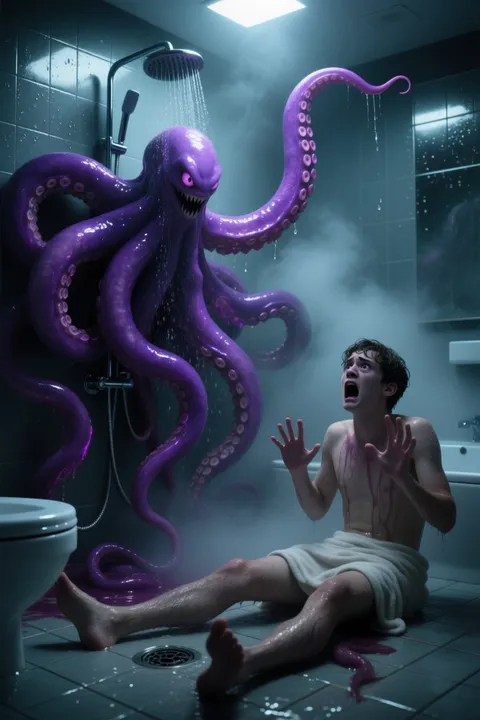 意識あるシャワーの触手