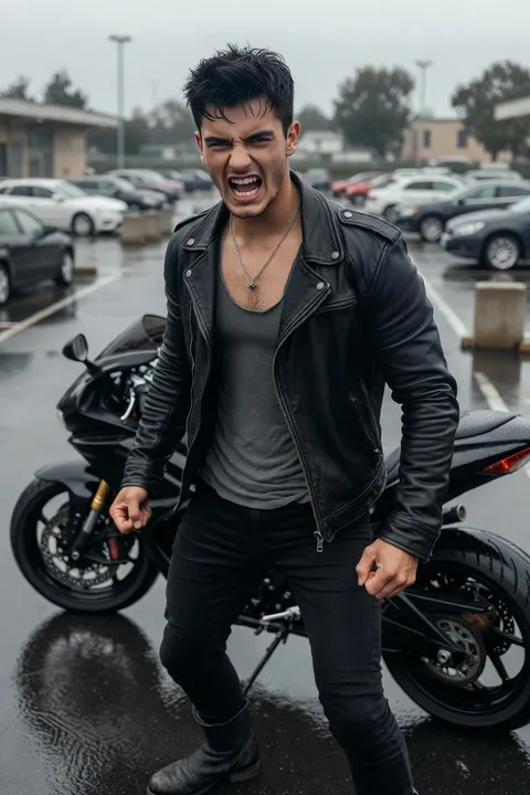 バイカーのライバル