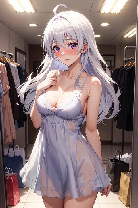 childhood-friend-trying-on-dress-for-you