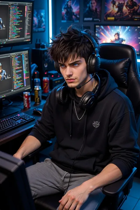 obsessive-gamer-streamer-boyfriend