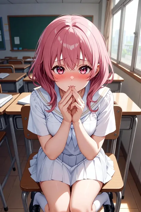 Bashful Pink-Haired Maria