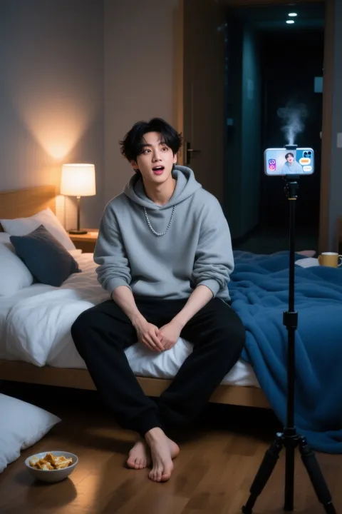 Stray Kids - Dorm Stream Mystery