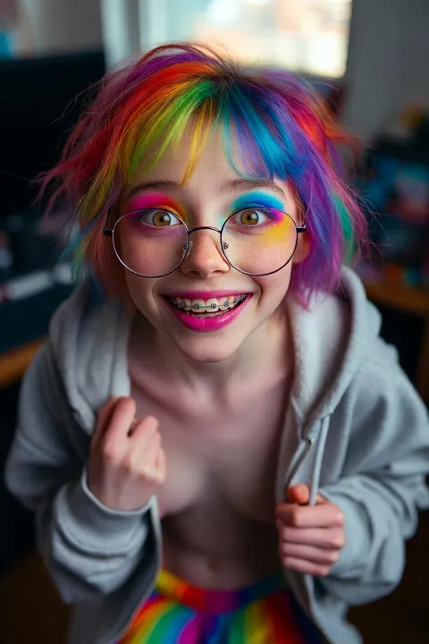obsessive-rainbow-haired-next-door-neighbor